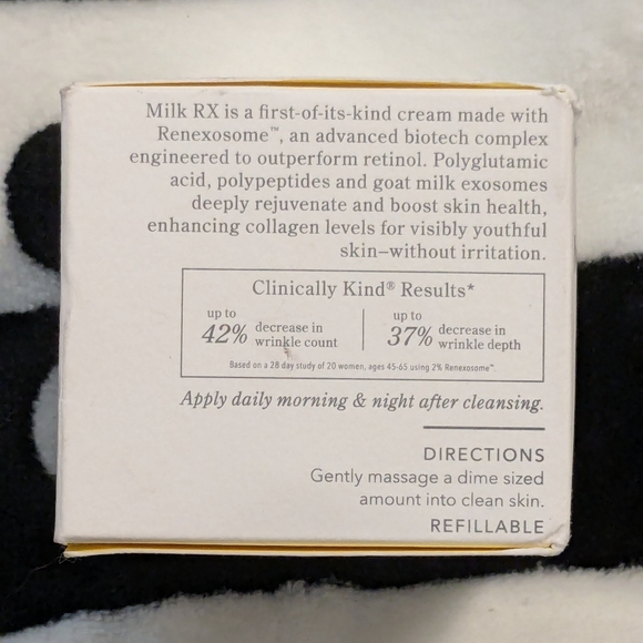 Milk RX Advanced Better Aging Cream Beekman 1802 - New In Box 1.69 fl oz - Picture 16 of 16